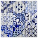 Bild 1 von Mosaik Glas Retro Blau 30 cm x 30 cm