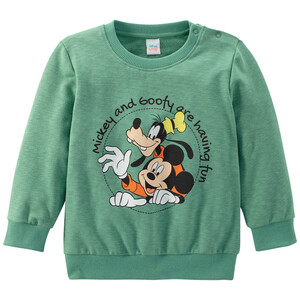 Micky Maus Sweatshirt mit großem Print GRÜN