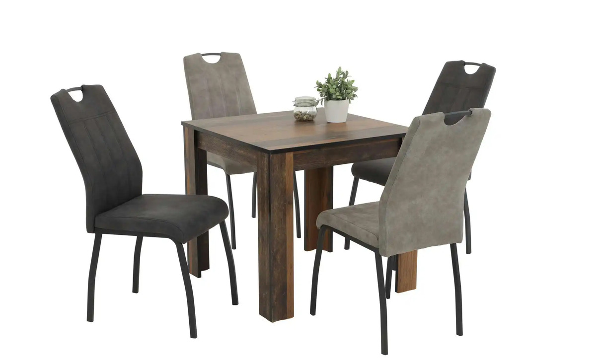 Bild 1 von Polsterstuhl Set Vintage Grau 2er Set