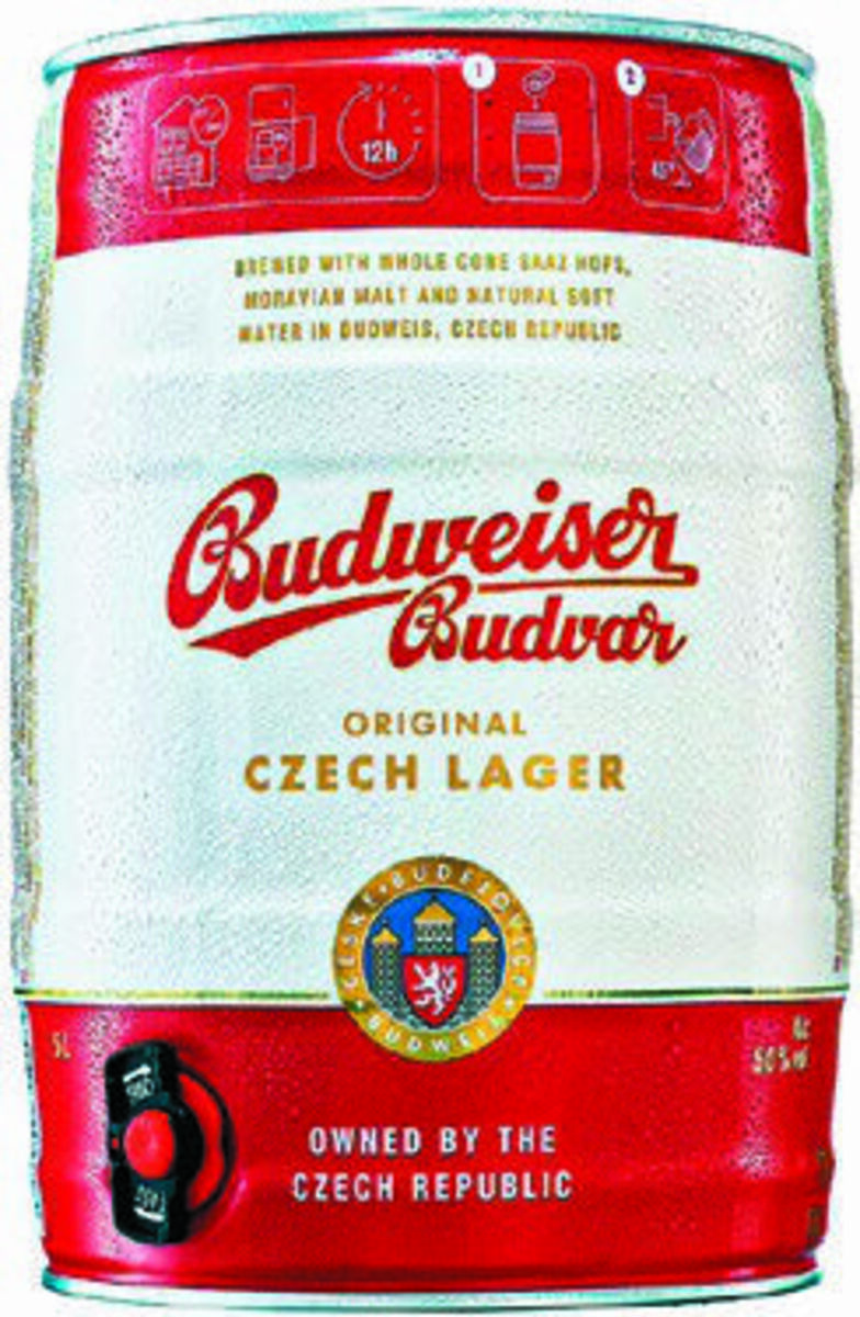 Bild 1 von Budweiser Lager Fass 5 Liter