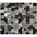 Bild 1 von Mosaik Glas & Aluminium Grey Brushed 27 cm x 30 cm