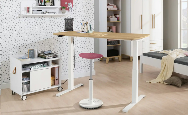 Bild 2 von PAIDI Sitz- und Stehhocker Swifty Rosa (Himbeere)