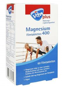 Vita plus Magnesium 400 Dragees