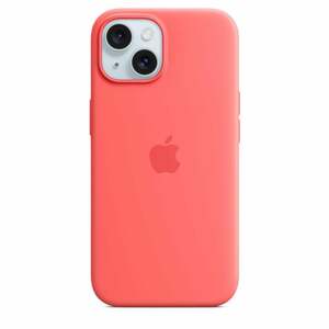 iPhone 15 Silikon Case mit MagSafe - Guave