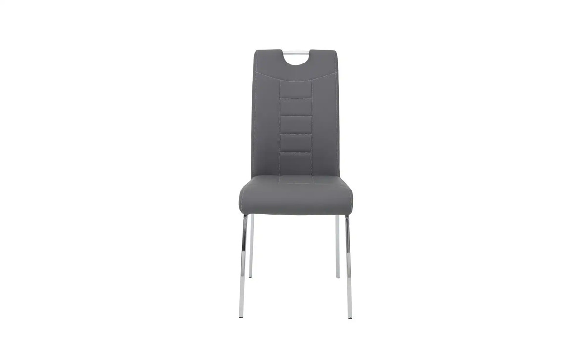 Bild 3 von Polsterstuhl Set Grau 2er Set