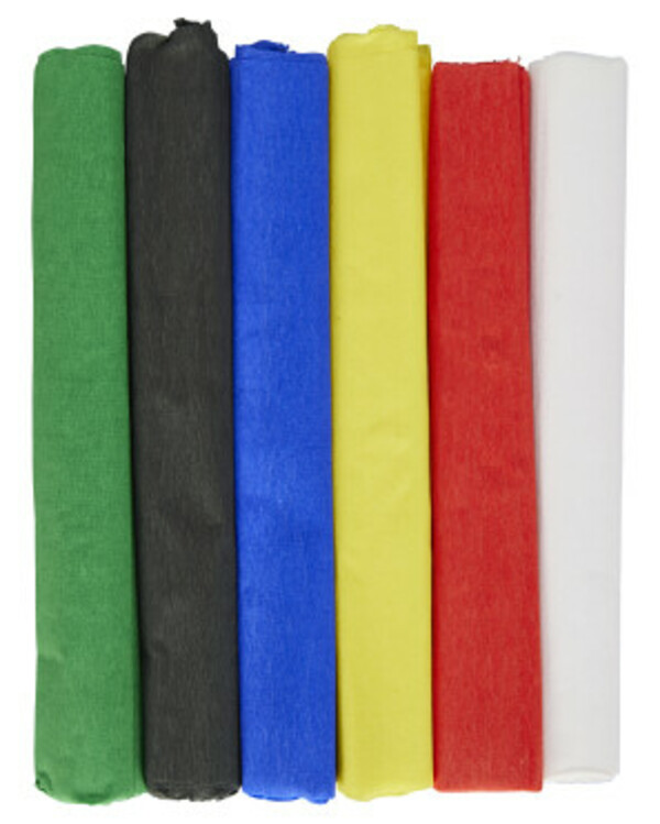 Bild 1 von Krepppapier
       
    1200 cm  6er-Pack
   
      bunt