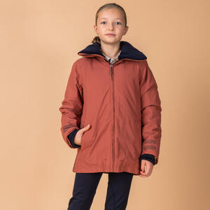 Winter-Reitparka 500 wasserdicht Kinder