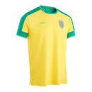 Bild 1 von Fussballtrikot FF500 2022 Brasilien Damen/Herren Gelb|grün