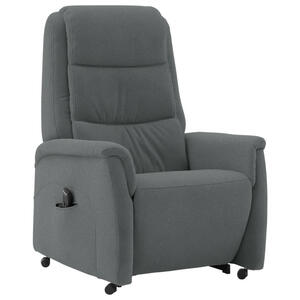 Livetastic Fernsehsessel Valdera, Grau, Textil, Uni, 70x107x88 cm, Goldenes M, Lederauswahl, Stoffauswahl, Relaxfunktion, Aufstehhilfe, Wohnzimmer, Sessel, Fernsehsessel