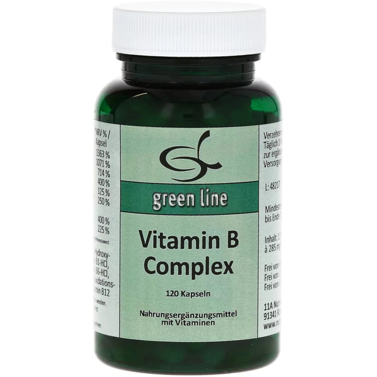 Vitamin B Complex Kapseln 120 St von DocMorris für 24,29 € ansehen!