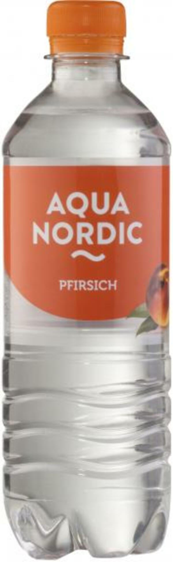 Bild 1 von Aqua Nordic Erfrischungsgetränk Pfirsich (Einweg)