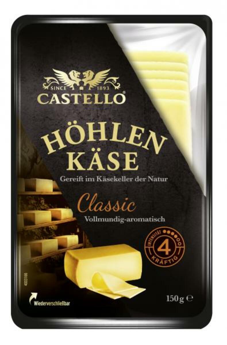Bild 1 von Castello Höhlenkäse Classic Scheibenkäse