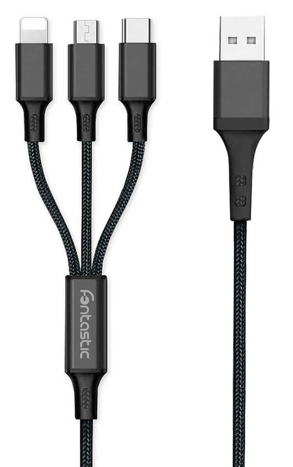 Bild 1 von FONTASTIC 3-in-1-USB-Ladekabel