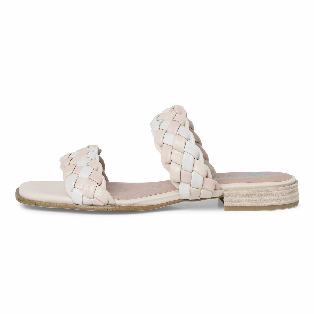 Bild 1 von MARCO TOZZI by G.M.Kretschmer Damen-Pantolette Materialmix Flechtoptik