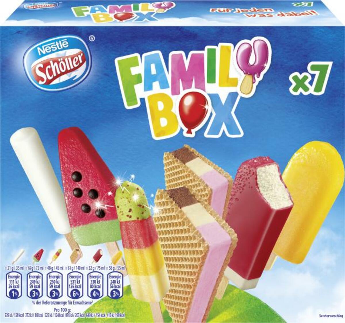 Bild 1 von Nestlé Schöller Family Box