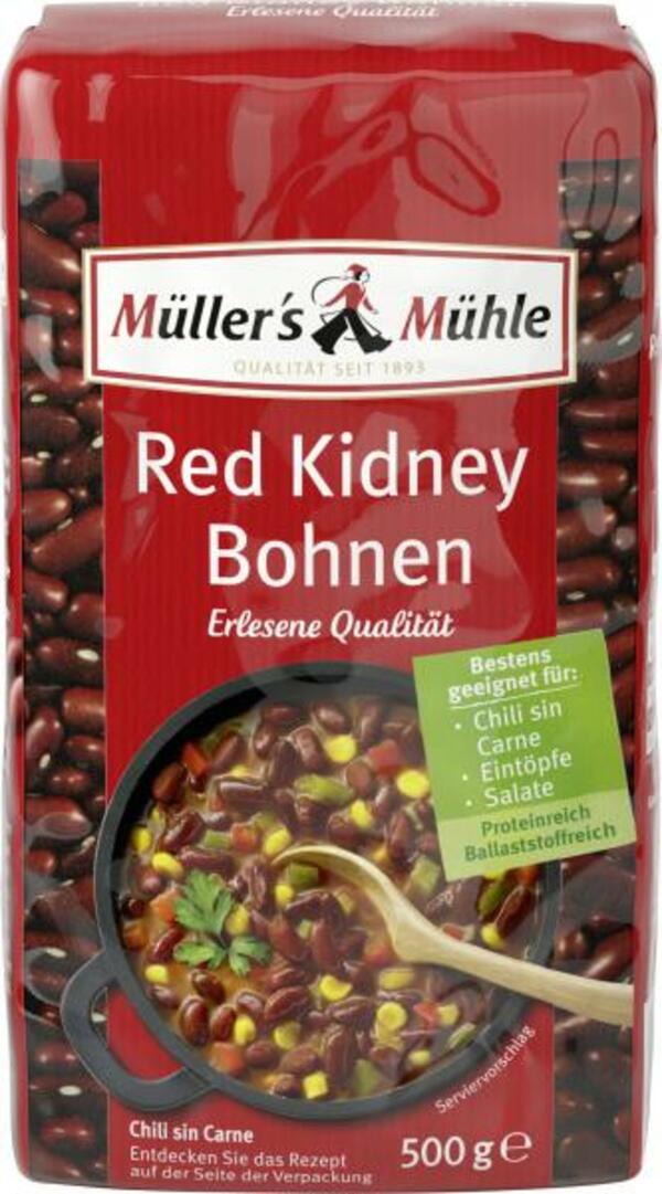Bild 1 von Müller's Mühle Red Kidney Bohnen