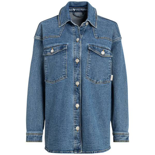 Bild 1 von Damen Hemdjacke aus Denim BLAU