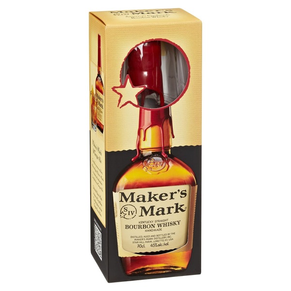 Bild 1 von Maker's Mark Bourbon Whisky 45 % Vol. (0,7 l)