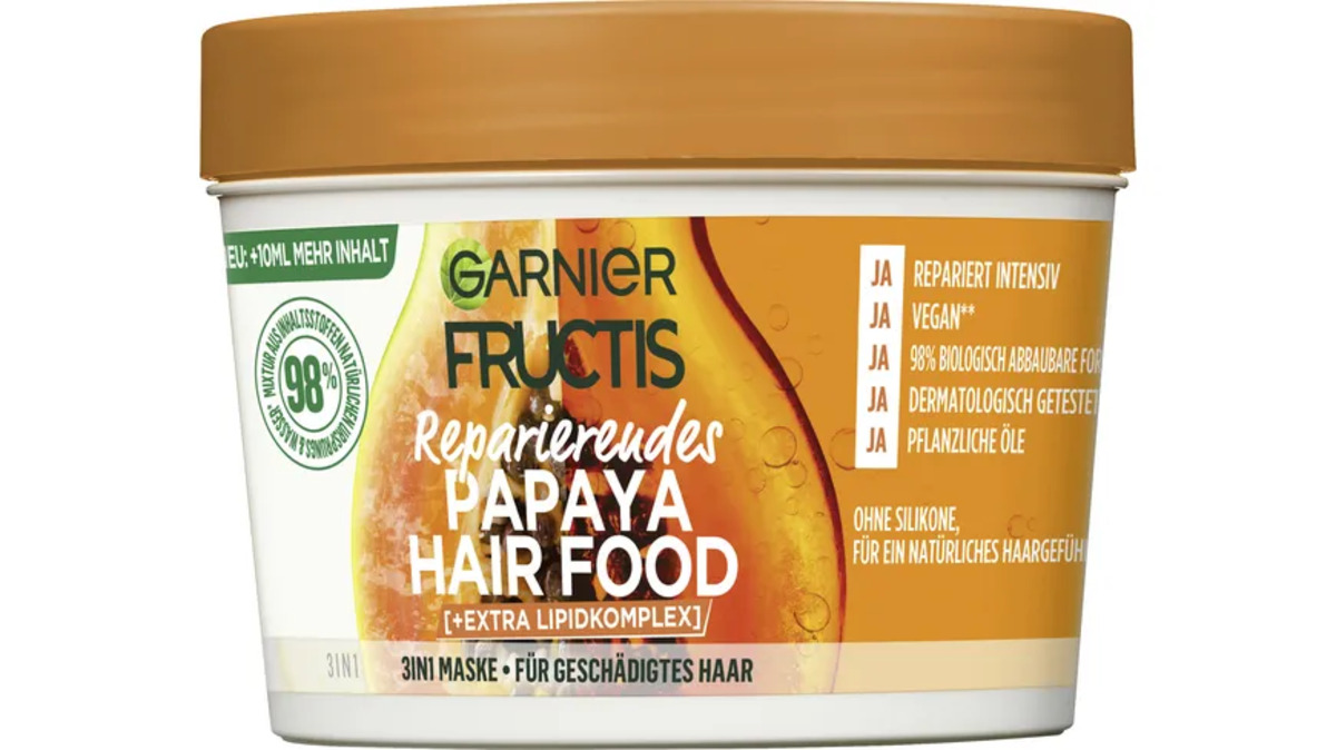 Bild 1 von Garnier Fructis Maske Hairfood Papaya