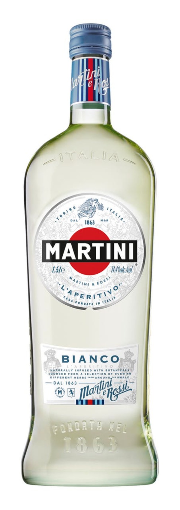 Bild 1 von Martini Vermouth Bianco 14,4 % Vol. (1,5 l)