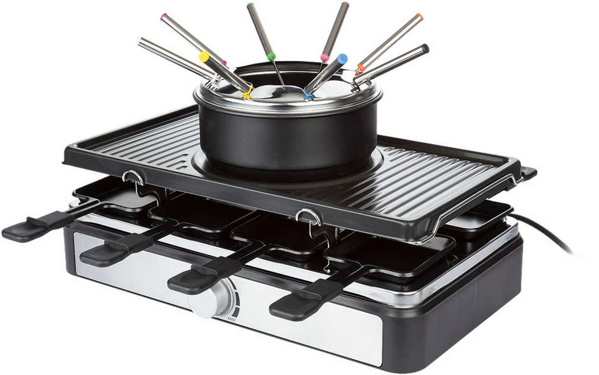 Bild 1 von SWITCH ON® Fondue-Raclettegrill-Kombination »SORGF 1400 A1«
