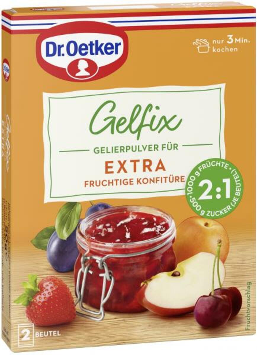 Bild 1 von Dr. Oetker Gelfix Extra Gelierpulver