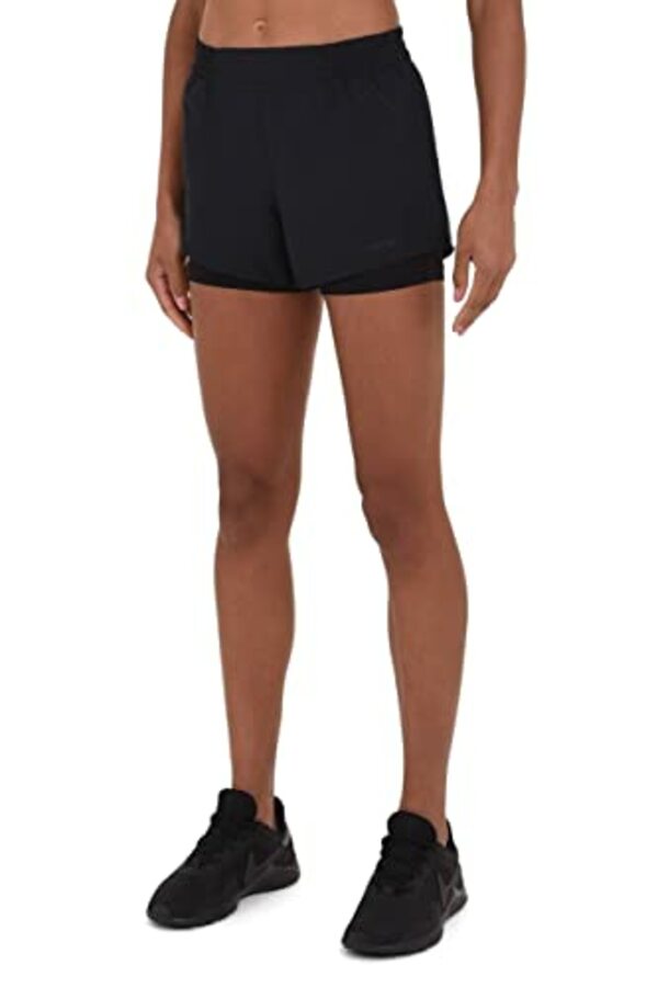 Bild 1 von TCA Damen Performance 2-in-1 Laufshorts mit Innerer Kompress