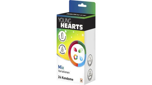 Bild 1 von YOUNG HEARTS Kondome Mix