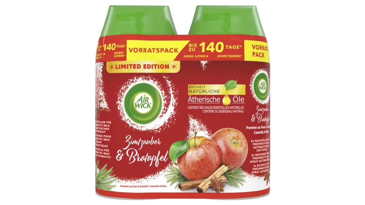 Bild 1 von Air Wick Vorratspack Zimtzauber & Bratapfel