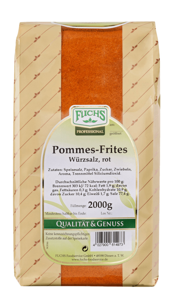 Bild 1 von Fuchs Pommes-Frites Würzsalz (2kg)