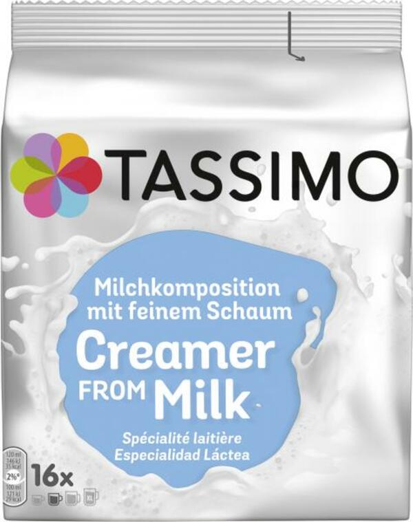 Bild 1 von Tassimo Kapseln Milchkomposition, 16 Milch Kapseln