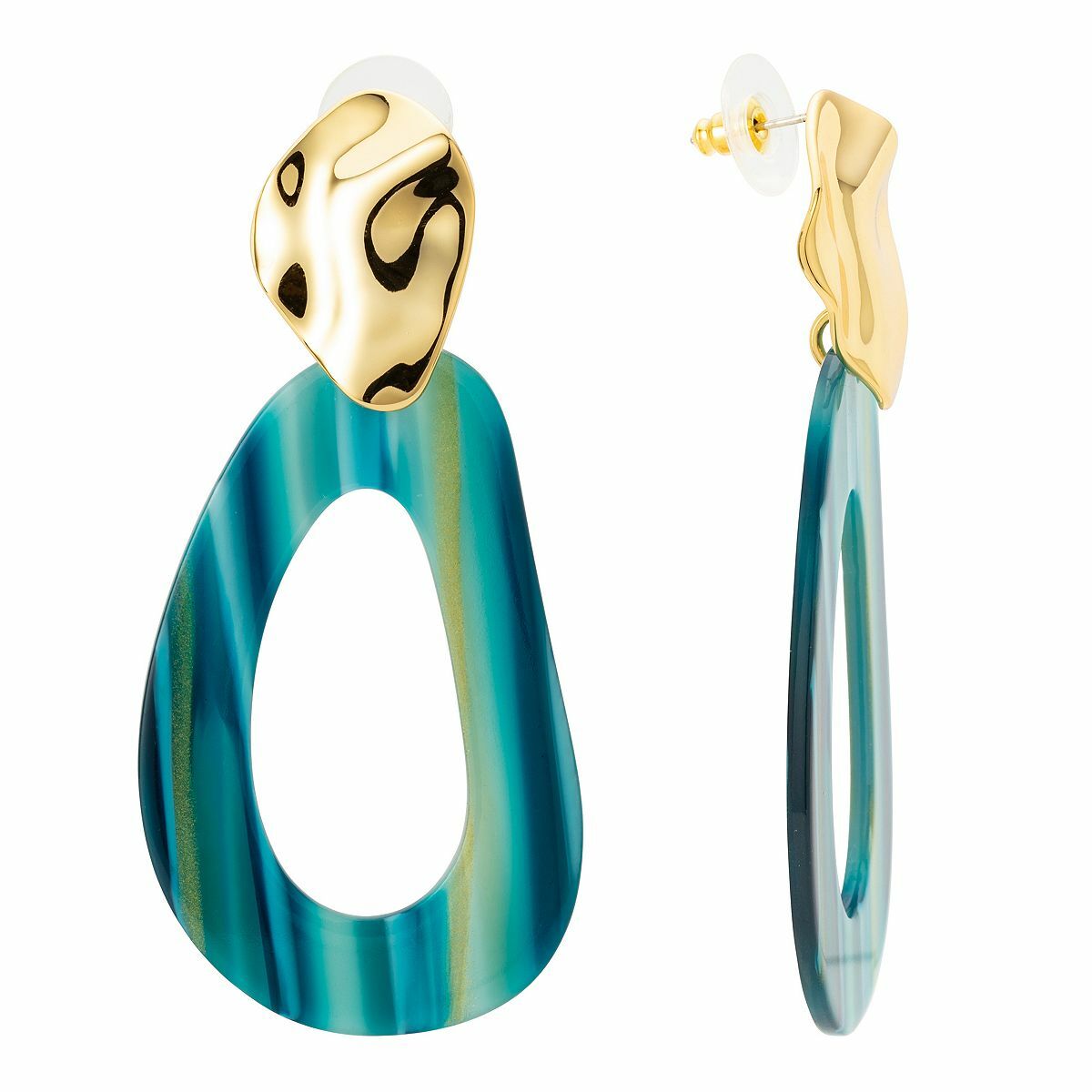 Bild 1 von MY SECRET Ohrhänger Acryl Santorini Modeschmuck