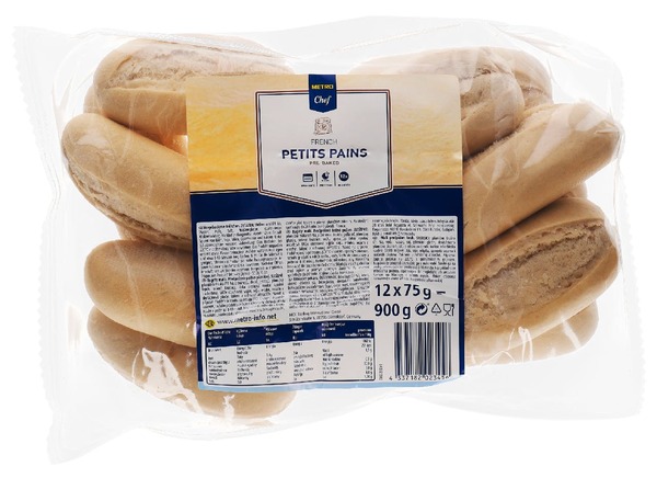 Bild 1 von METRO Chef Aufbackbrötchen 12 x 75 g (900 g)