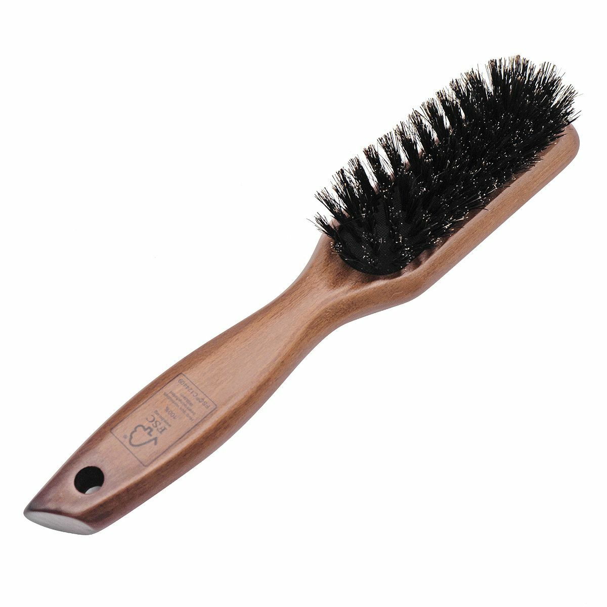 Bild 1 von GUILIA Kissenbürste länglich Buchenholz, reine Wildschweinborsten für feines Haar