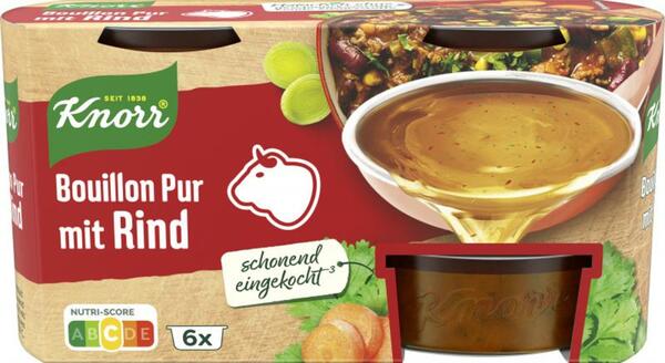 Bild 1 von Knorr Bouillon Pur mit Rind