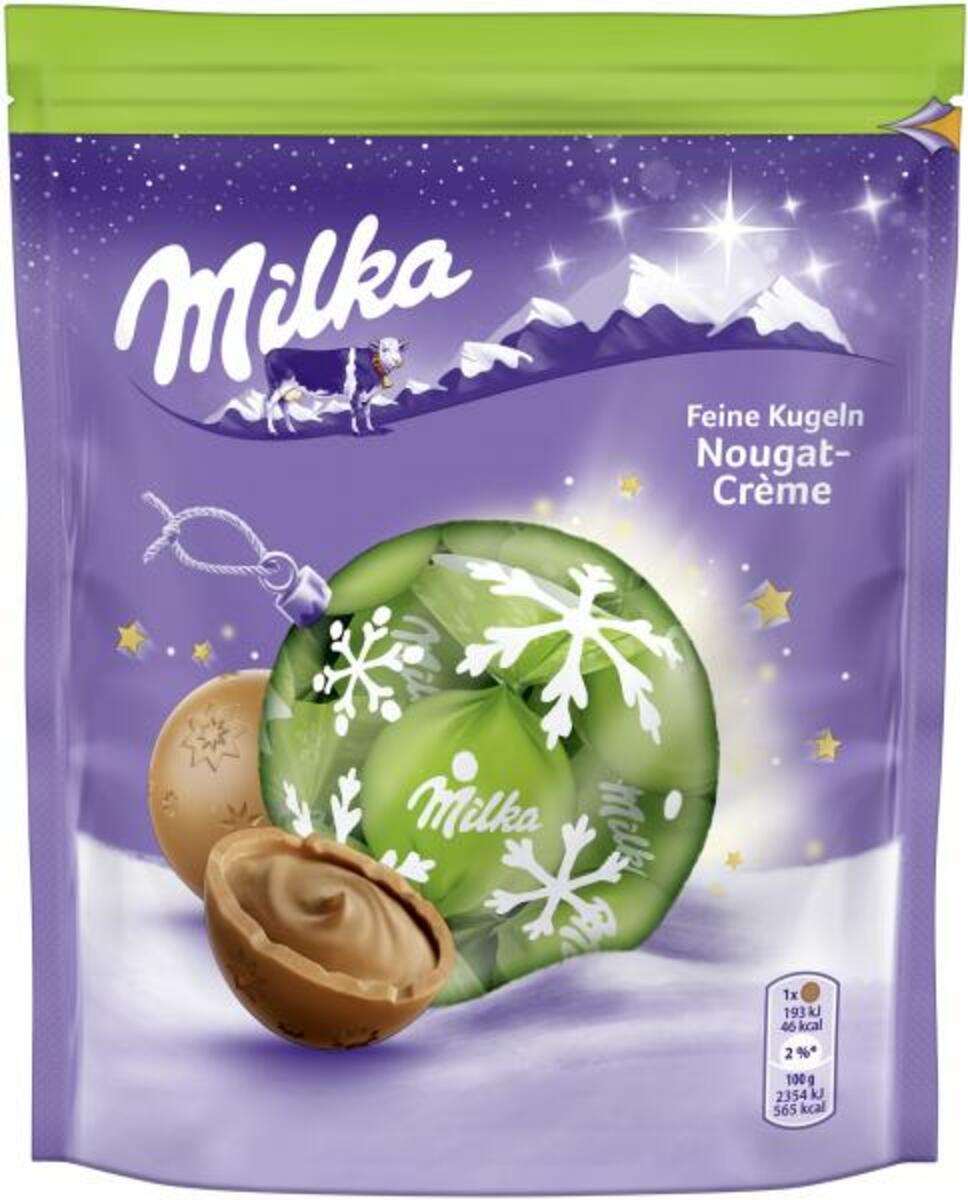 Bild 1 von Milka Feine Kugeln Nougat Crème