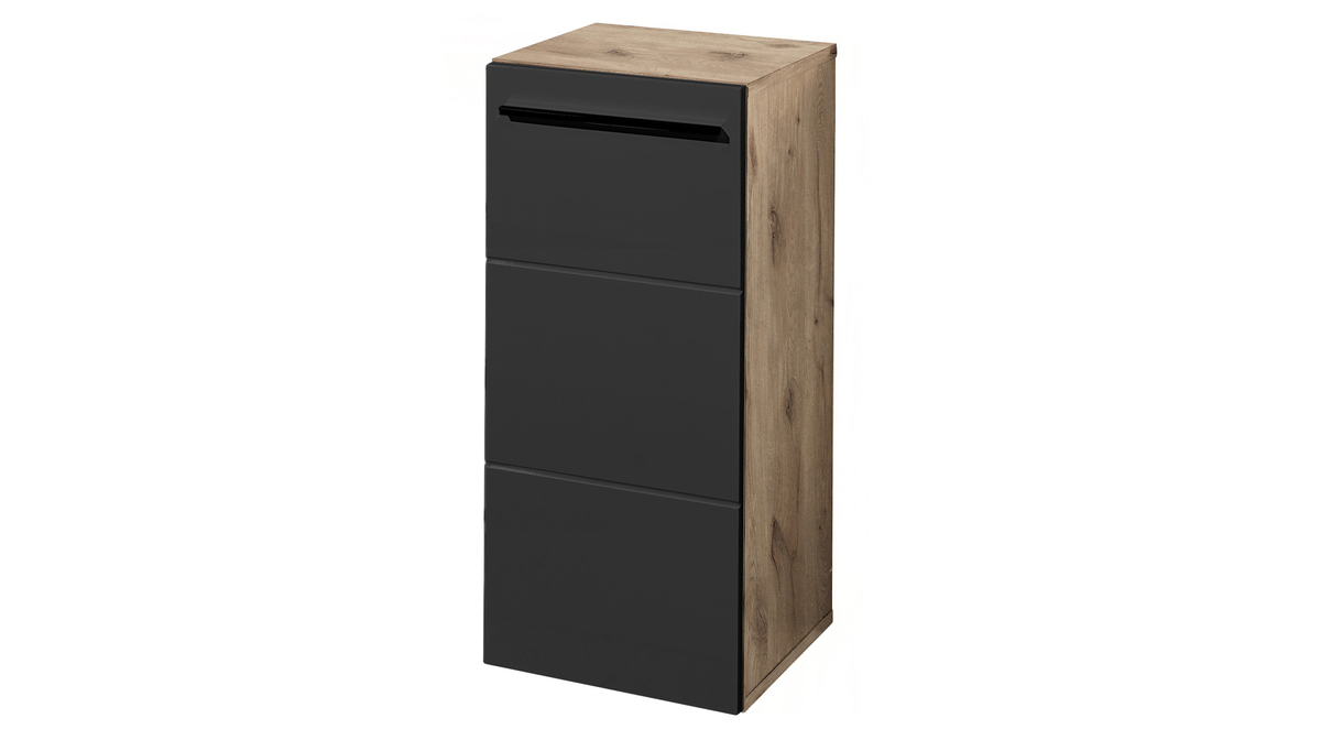 Bild 1 von Bad Unterschrank schwarz - Viking Oak 34 cm - VISTA