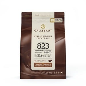 Callebaut Finest Belgian Chocolate Callets Vollmilchkuvertüre 36, 2 % Kakao (2,5 kg)