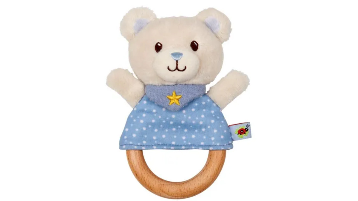 Bild 1 von Die Spiegelburg - Greifling Teddy, hellblau - BabyGlück