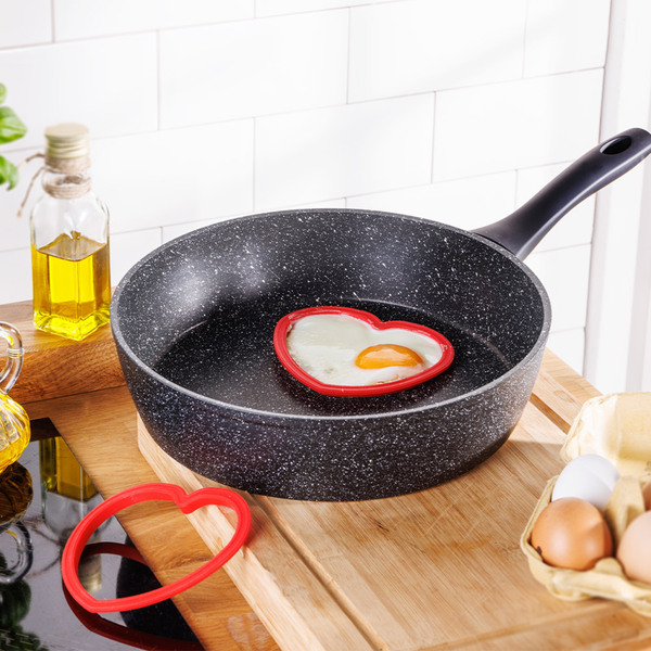 Bild 4 von Casa Royale Aluguss Hochrandpfanne "Homer"-  Ø ca. 24 cm + Gratis Pfannenwender