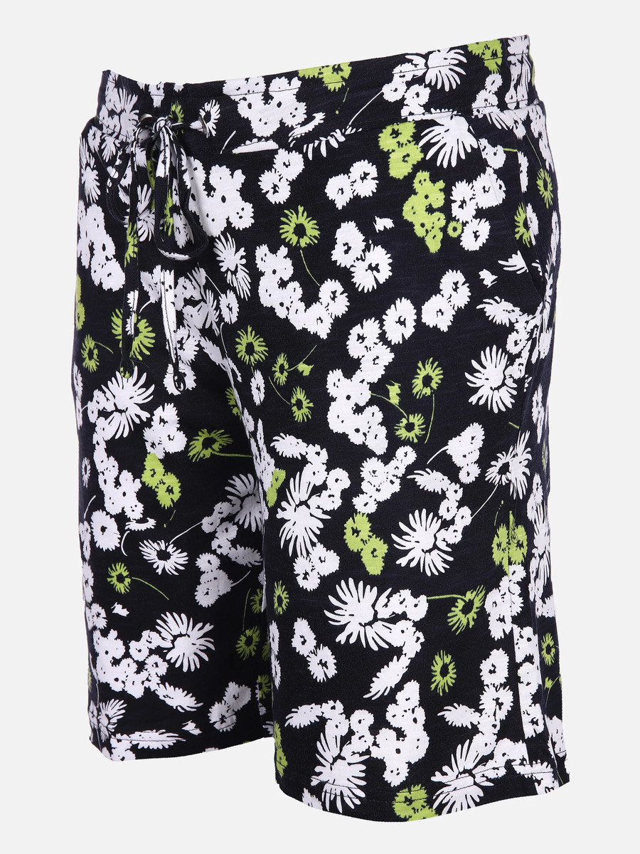 Bild 3 von Damen Sweatshorts mit Alloverprint
                 
                                                        Blau