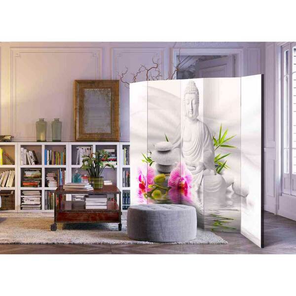 Bild 1 von Raumteiler Paravent mit Buddha 5 Elementen