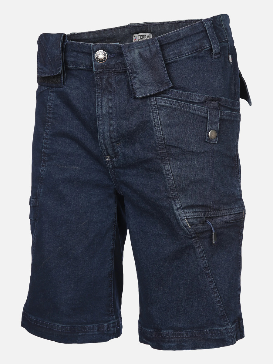 Bild 1 von Herren Denim Arbeitshose mit vielen Details
                 
                                                        Blau