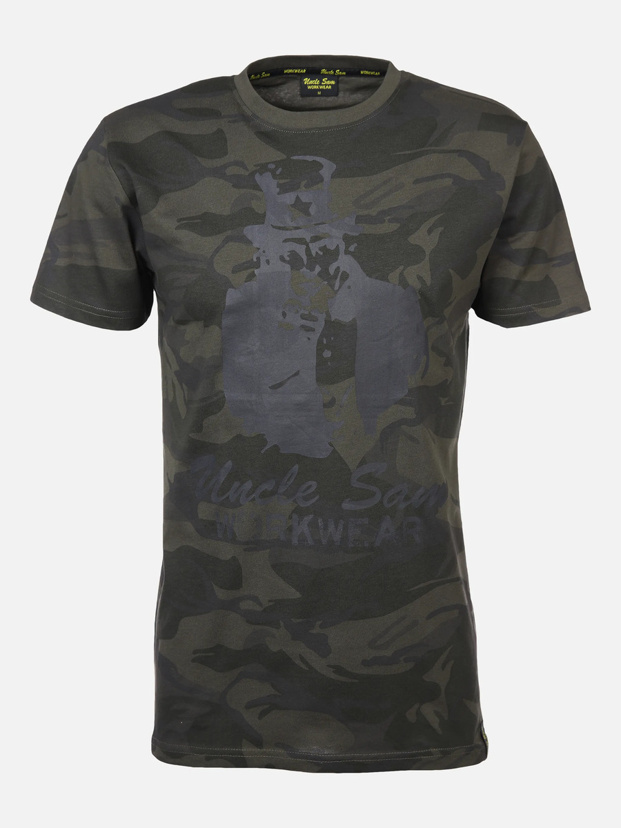 Bild 1 von Herren T-Shirt mit Frontprint
                 
                                                        Grün