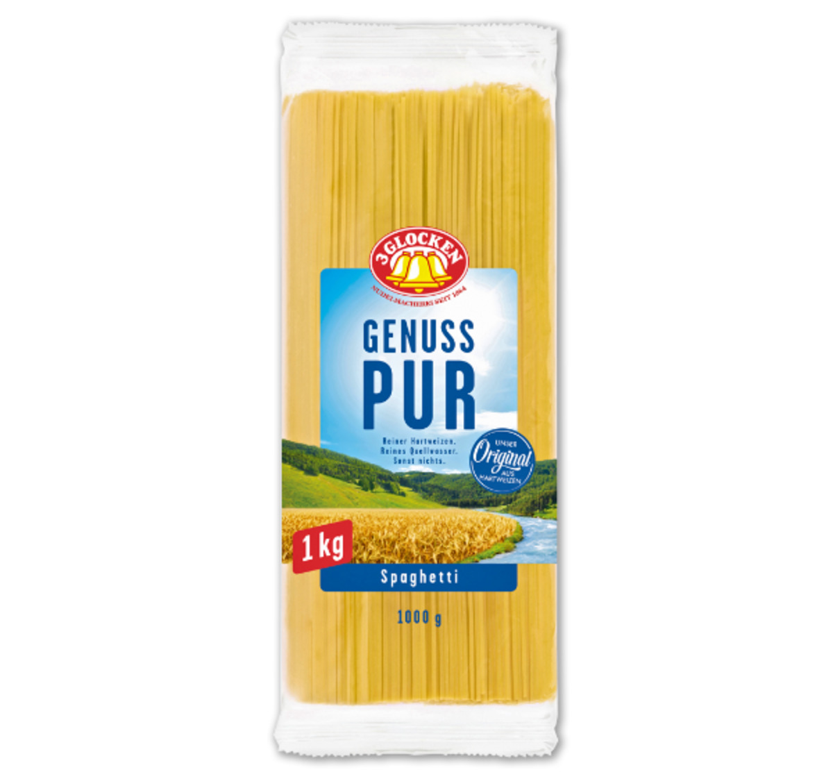 Bild 1 von 3 GLOCKEN GENUSS PUR Teigware aus Hartweizengrieß*