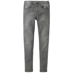 Jungen Slim-Jeans mit verstellbarem Bund GRAU