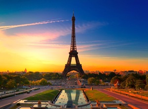Papermoon Fototapete "Paris Eiffel Tower"