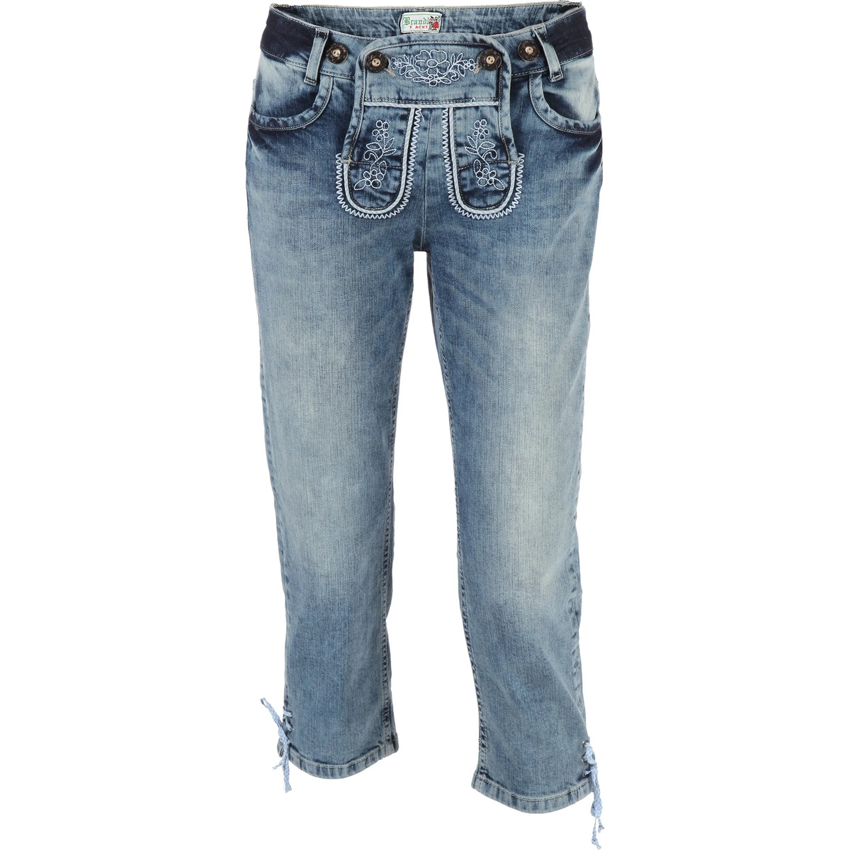 Bild 1 von Damen Trachten Capri in Denim
                 
                                                        Blau