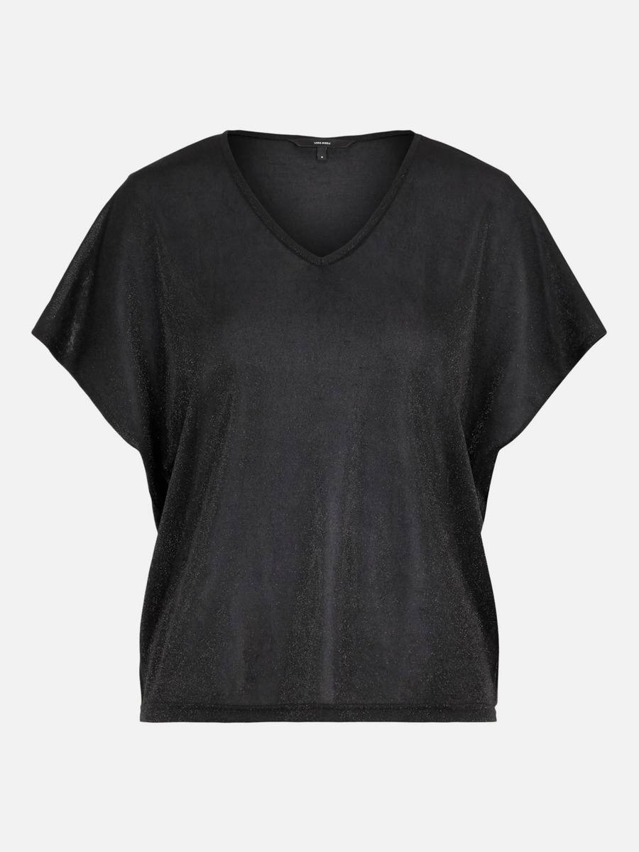 Bild 1 von Vero Moda VMDENISE SS V-NECK TO Glitzershirt
                 
                                                        Schwarz