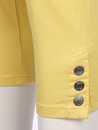 Bild 3 von Damen Capri Hose mit seitlichen Knöpfen
                 
                                                        Gelb